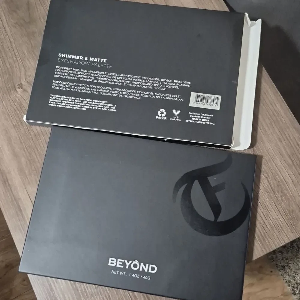 💥3/$12💥 BEYOND COSMETICS 40SP Shimmer Matte Eyeshadow Palette